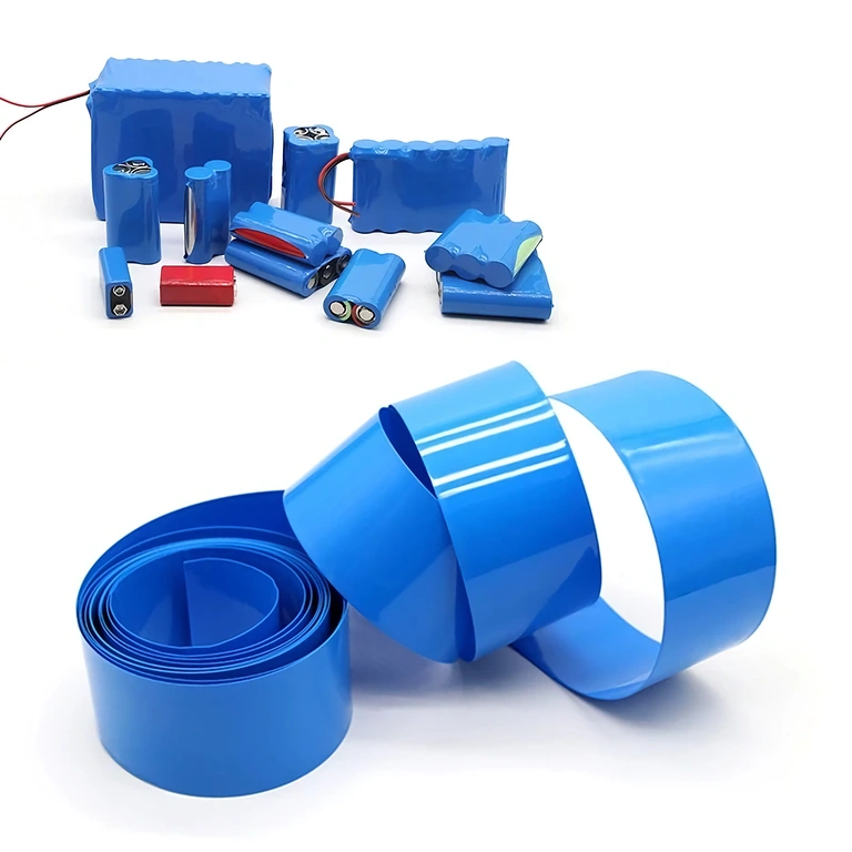 Modra termokrčljiva folija Cellpack za baterije 18650