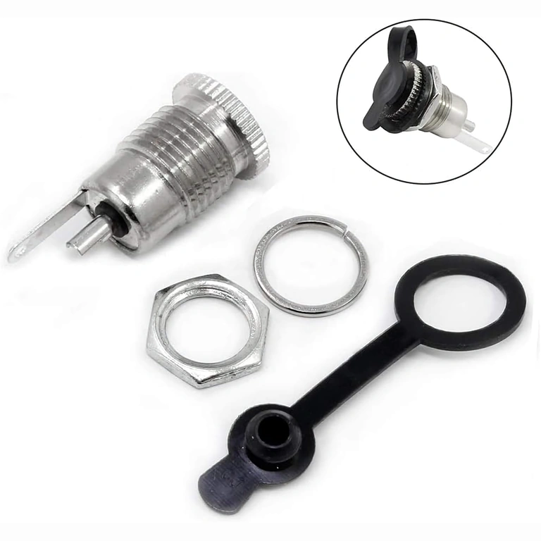 Set 5 kosov DC vtičev 12V 5,5×2,1 mm – embalaža