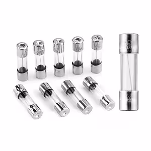 Komplet 100 kosov – steklena varovalka 10A 250V – hitra zaščita za električne naprave