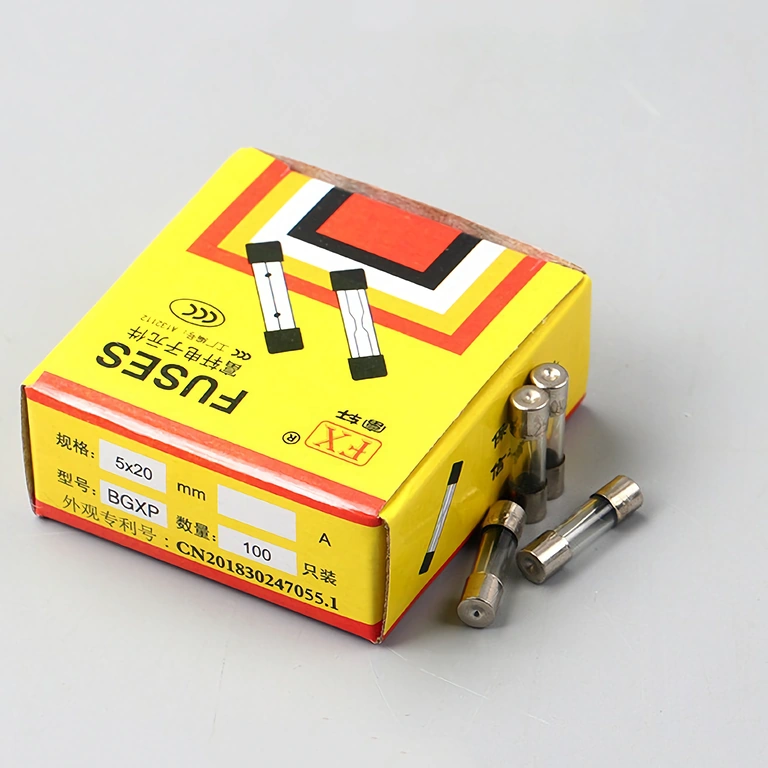 Celoten set 100 kosov steklenih varovalk 10A 5×20 mm