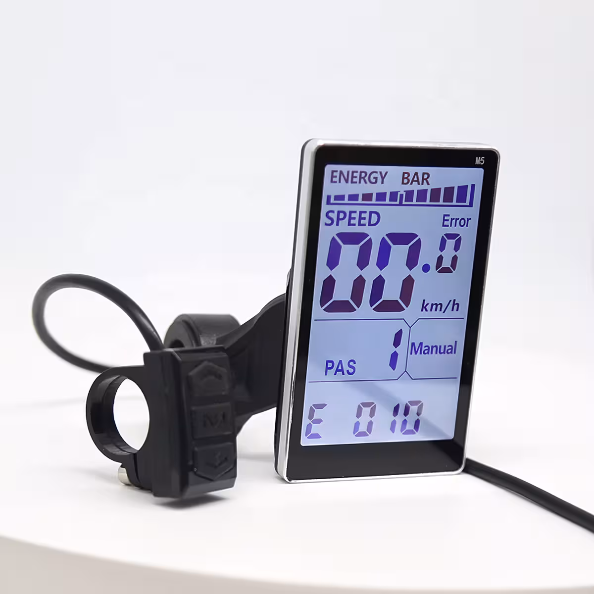 Nastavitev osvetlitve zaslona M5 za električno kolo 500W–1000W