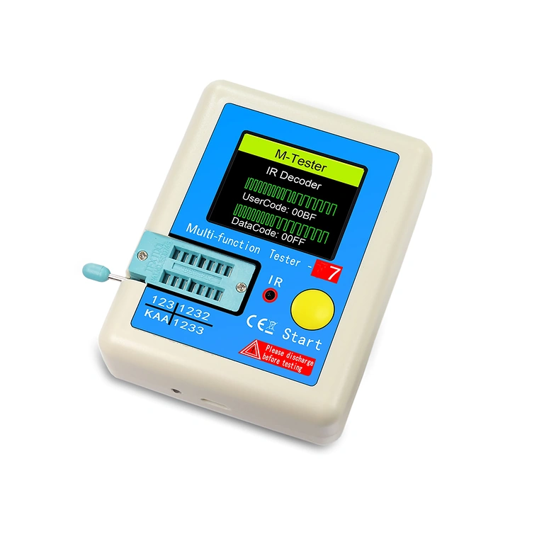 Barvni TFT zaslon LCR-T7 – podrobnost