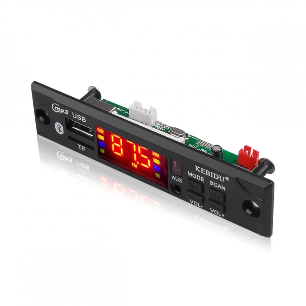 MP3 modul z režo za sd kartico usb radio fm bluetooth avto daljinski upravljalnik 12V NOVO