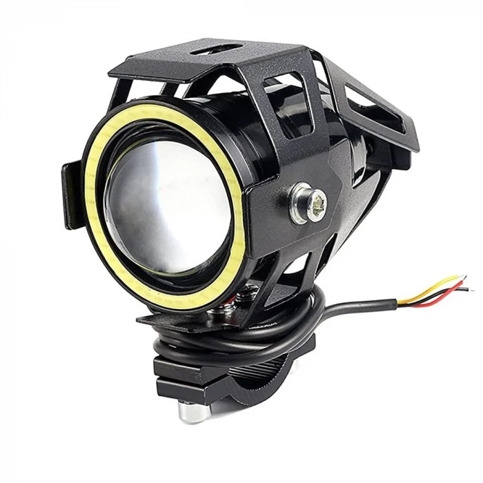 Angel Eyes CREE motocikel LED projektorji z meglenkami projektor motocikel ATV off road kolo električni skuter tovornjak univerzalna cena U7