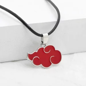 Veriga Obesek Anime Naruto Cosplay Otaku Sharingan Akatsuki Organizacija Red Cloud Sign