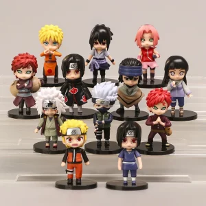 Komplet 12 poceni igrač Naruto Shippuden figuric  manga anime zbirka naprodaj