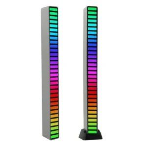 RGB led palica z zvočno aktivacijo Vu meter z led diodami lahkotne igre po glasbi